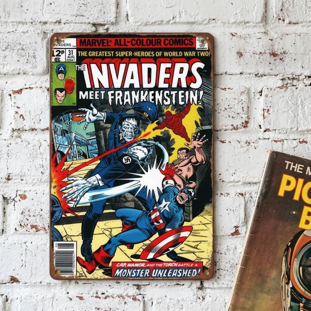 Invaders with Frankenstein