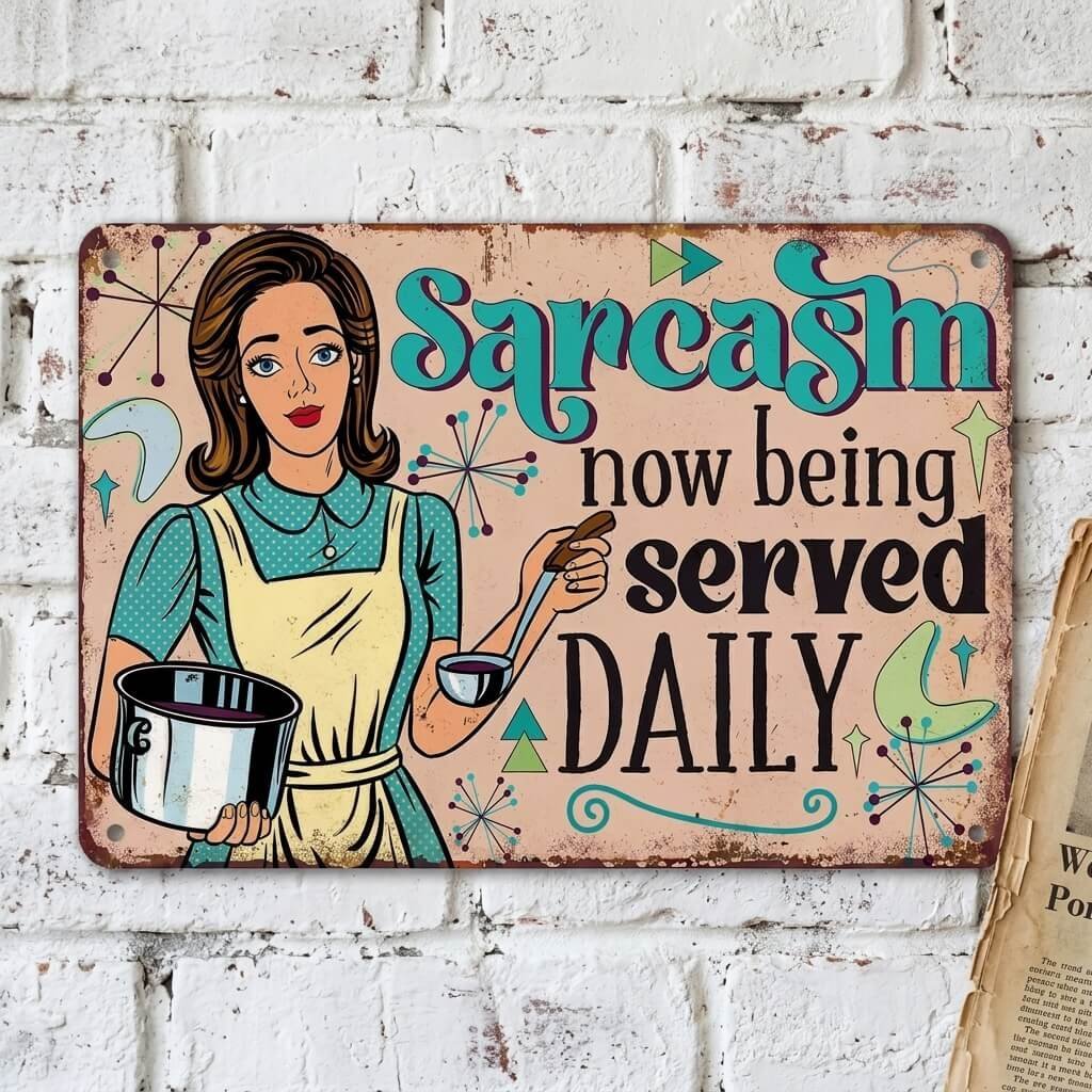 sarcasm served daily