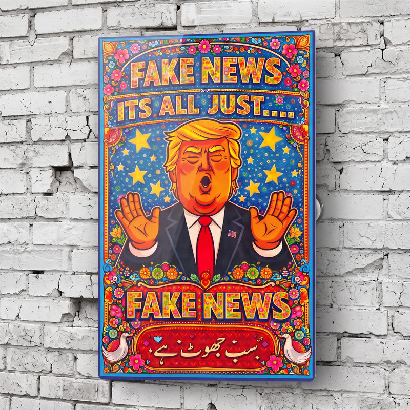 Metal Wall Poster