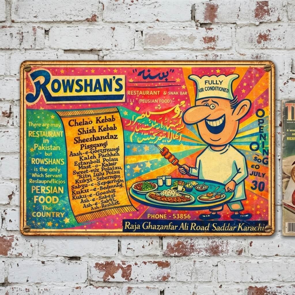 Rowshans persian food
