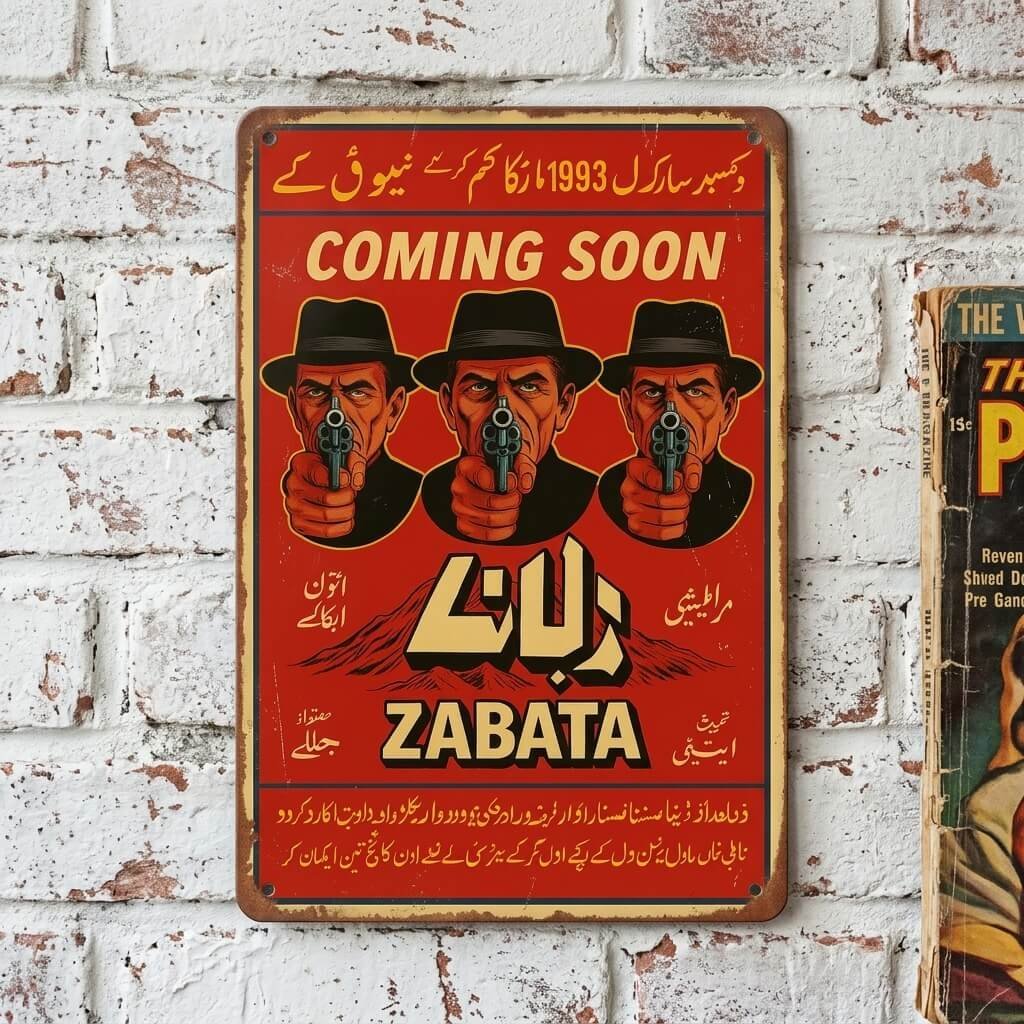 Zabata Red 3 faces