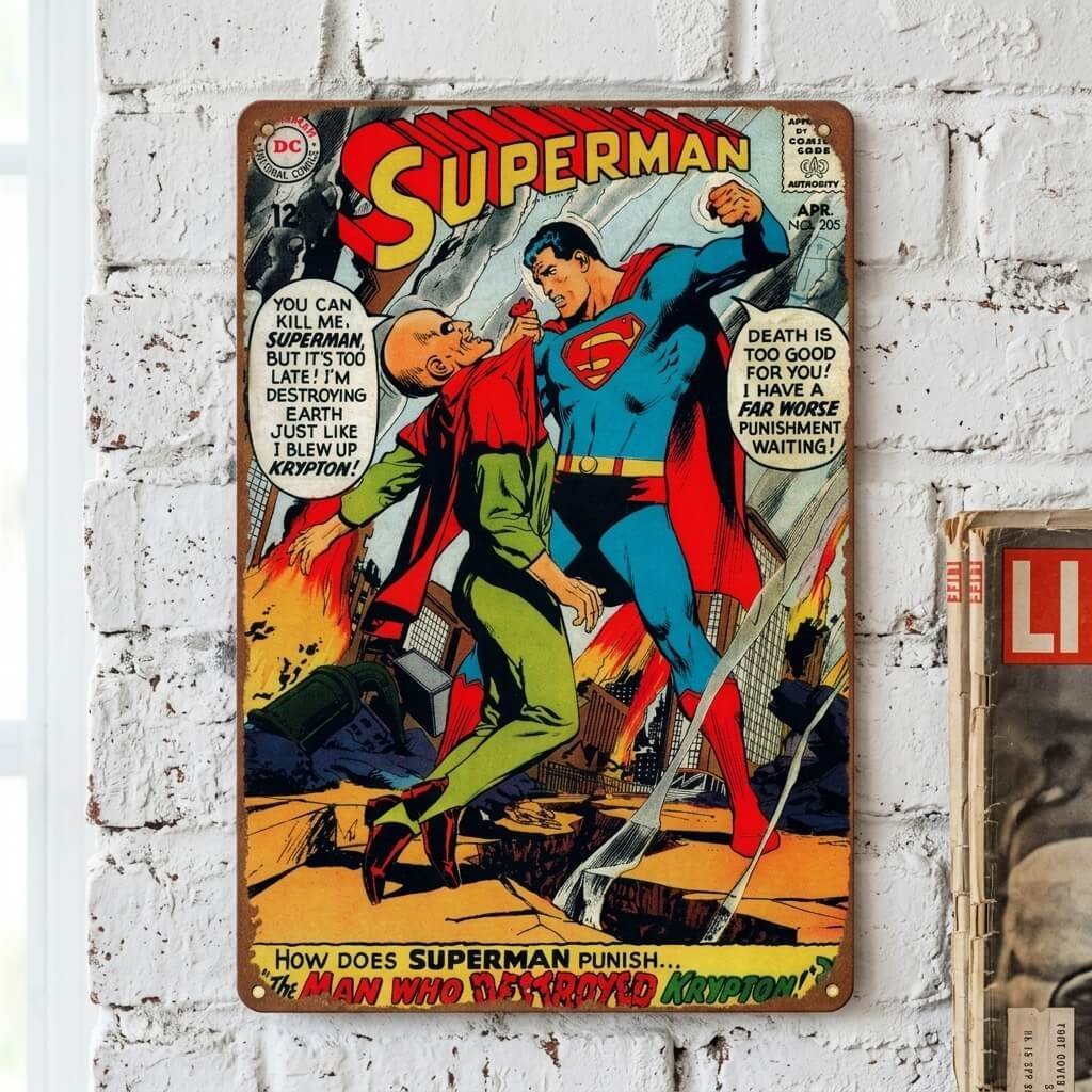 Superman vs Man Who Destroyed Krypton