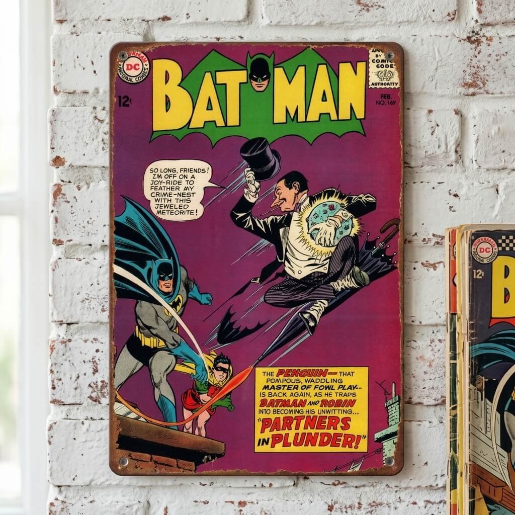 Batman V Penguin 1