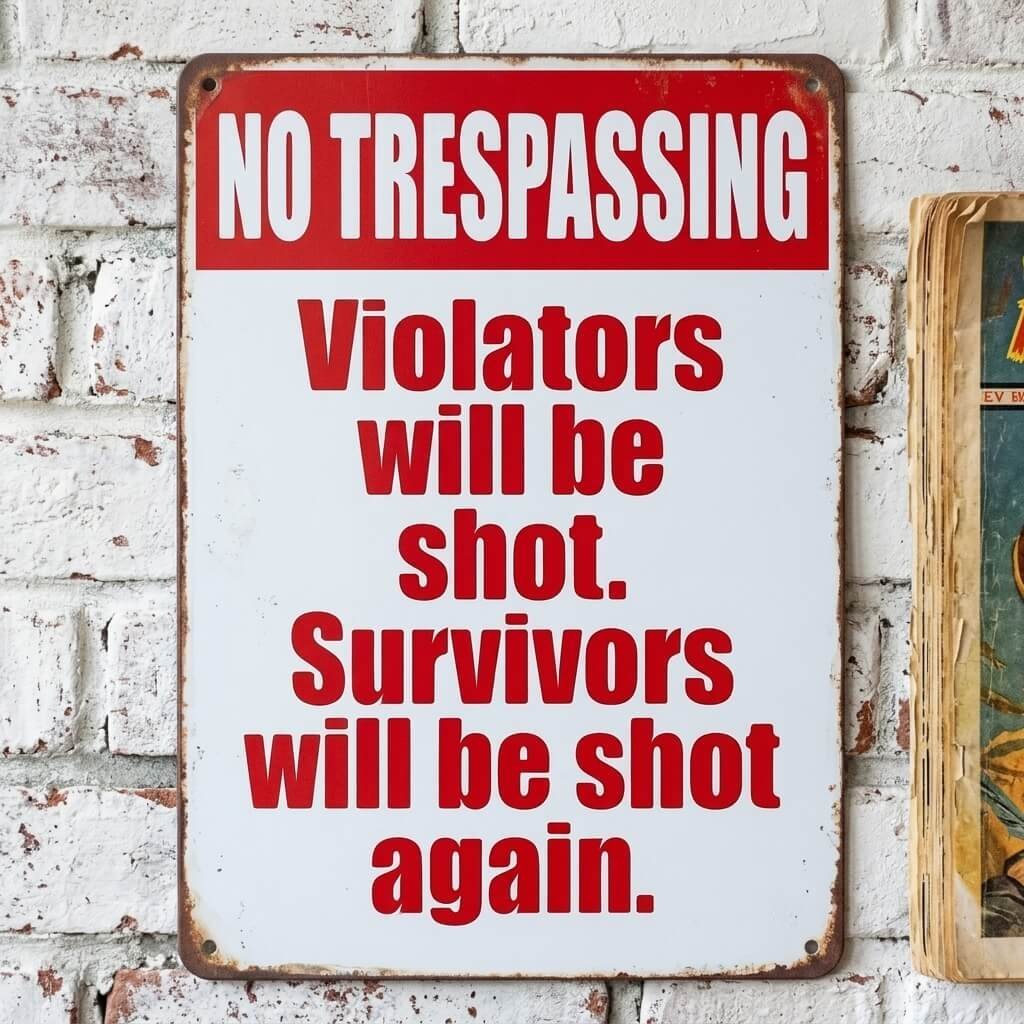 No Tresspassers