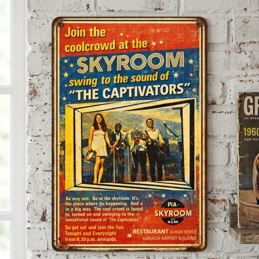 SKYROOM KARACHI ad