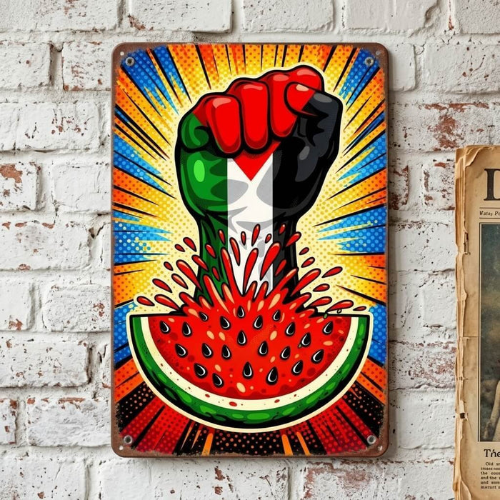 Free Palestine Pop Art