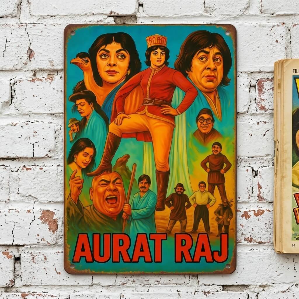 Aurat raj poster