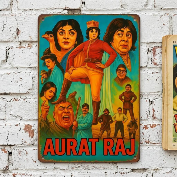 Aurat raj poster
