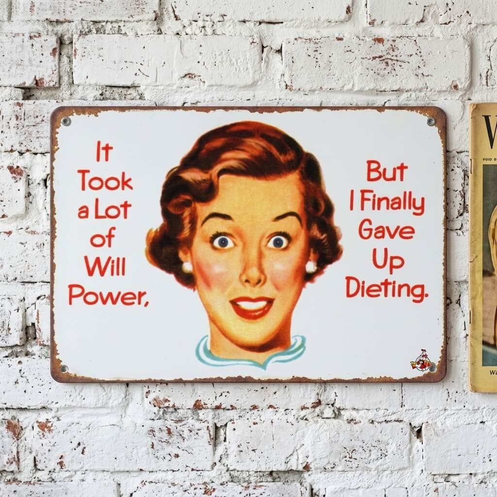 It Took a Lot of Willpower
