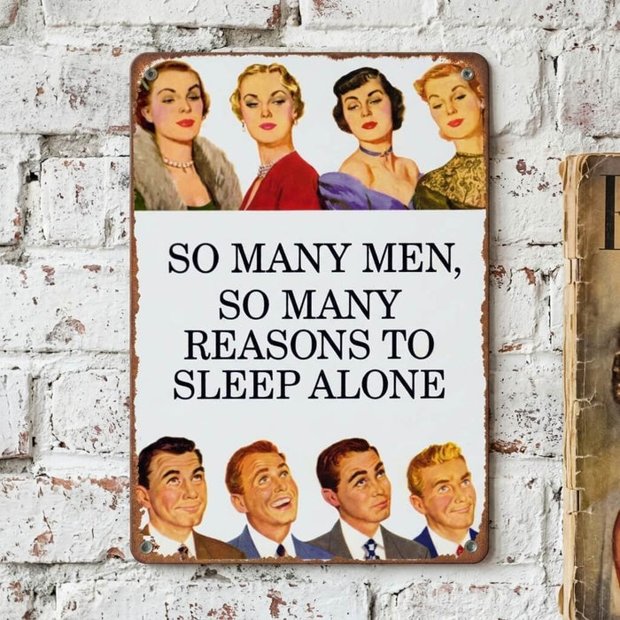 So Many Reasons to Sleep Alone